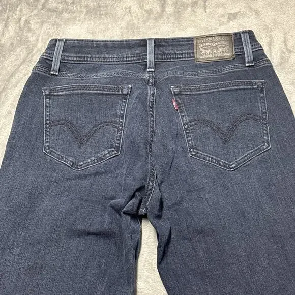 Levi's 529 Jeans Womens Size 29 Curvy Bootcut Stretch Blue Denim Mid Rise 29x29 - Picture 7 of 8